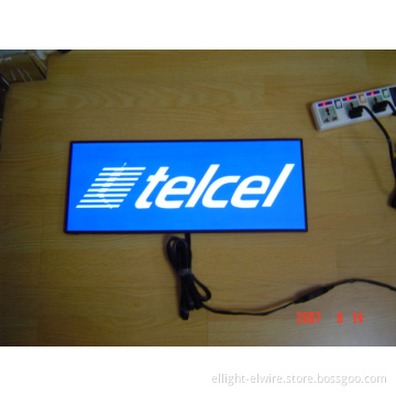 Ultrathin. It is low to consume energy. EL sheet poster. EL light products